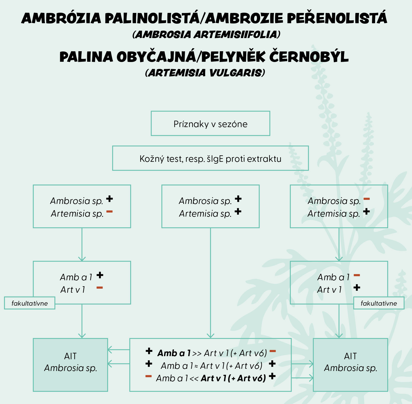 Komponentová diagnostika alergie na buriny